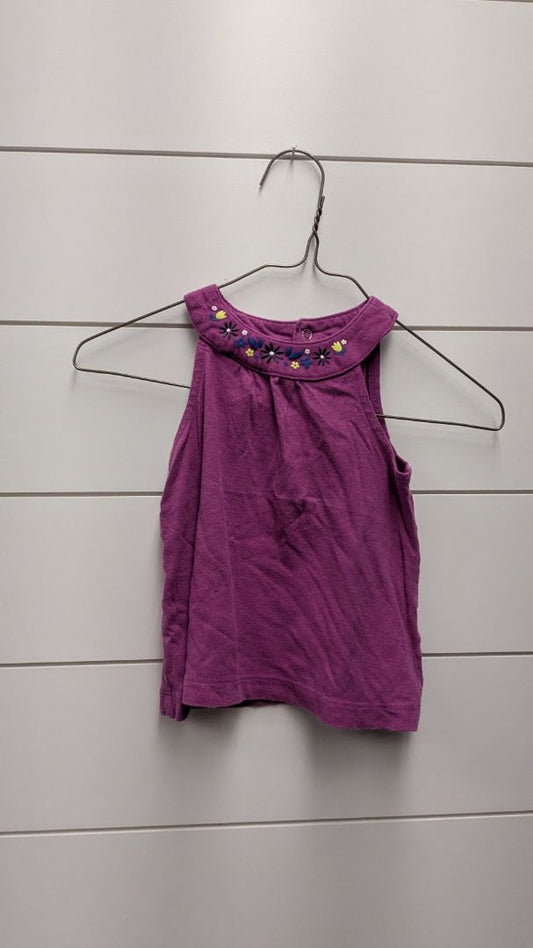 Carters Flower Tank Top - 9mo