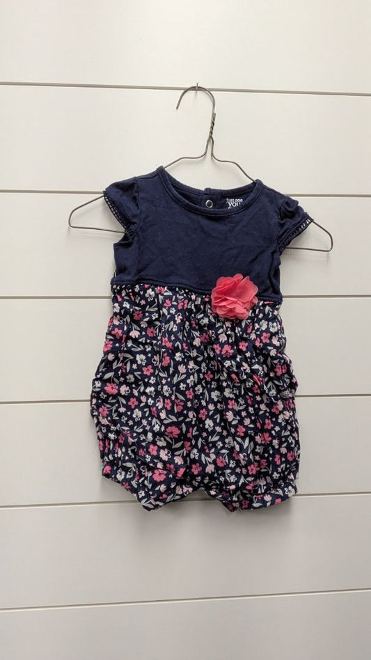Carters Floral Romper - 9mo