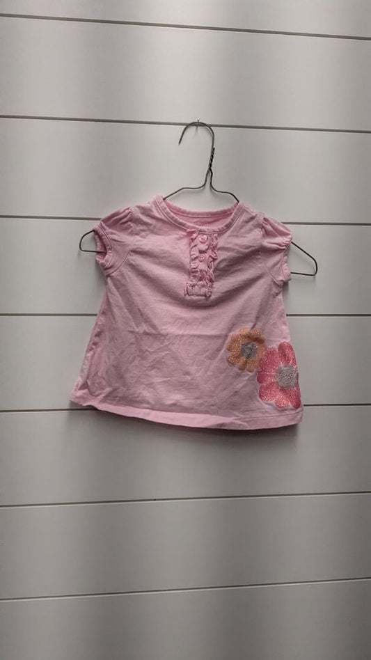 Carters Flower Short Sleeve - 9mo