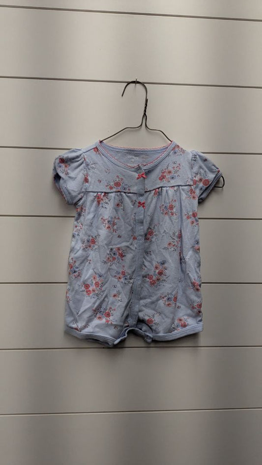 Carters Floral Romper - 9mo