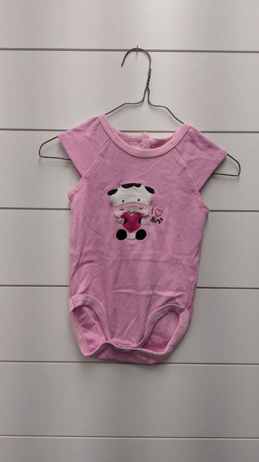 BON BEBE Cow Short Sleeve - 9mo