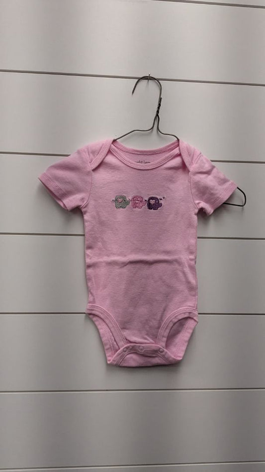 Petit Lem Elephant Short Sleeve - 9mo
