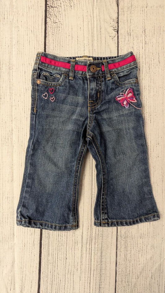 Oshkosh Butterfly Jeans - 9mo