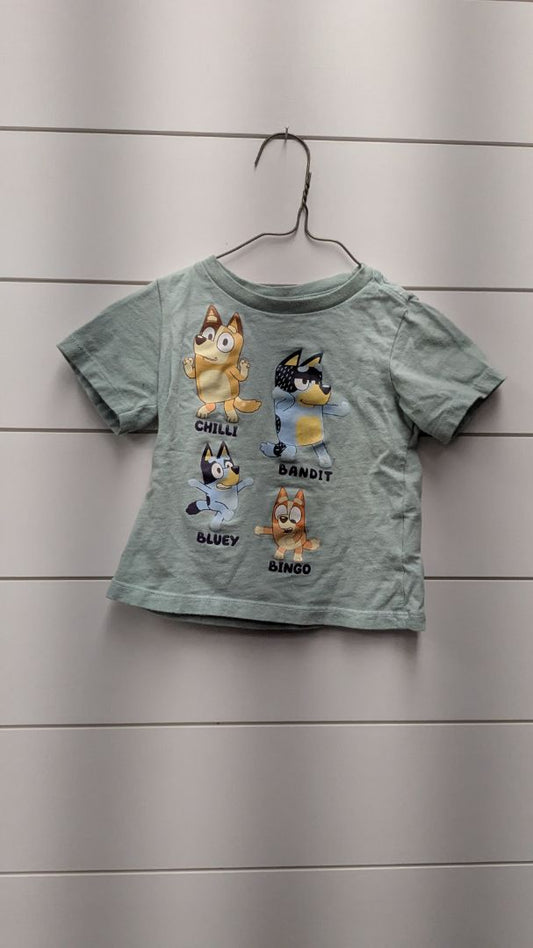 Bluey Short Sleeve - 18mo