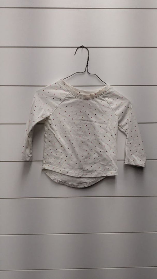 Cat & Jack Polka Dot Long Sleeve - 18mo