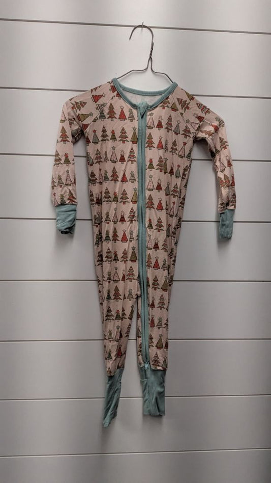 Sunshine Luckies Bamboo Christmas Pajamas - 18mo