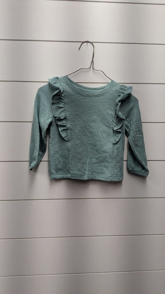 Cat & Jack Ruffle Long Sleeve - 18mo