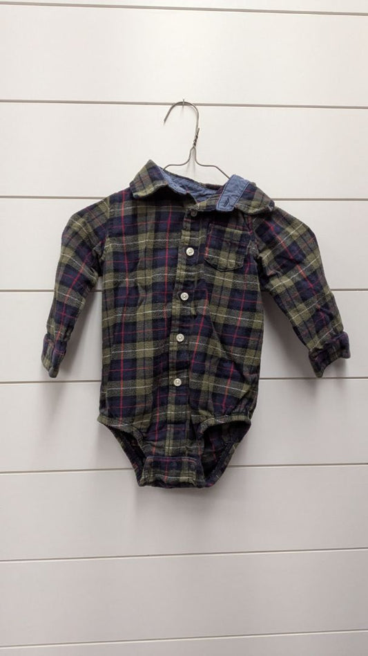 Carters Long Sleeve Flannel - 18mo