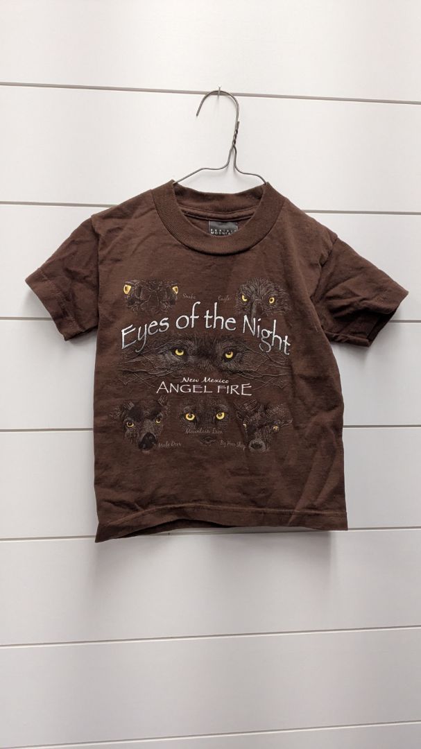Prairie Mountain "Eyes of the Night" Short Sleeve - 4t