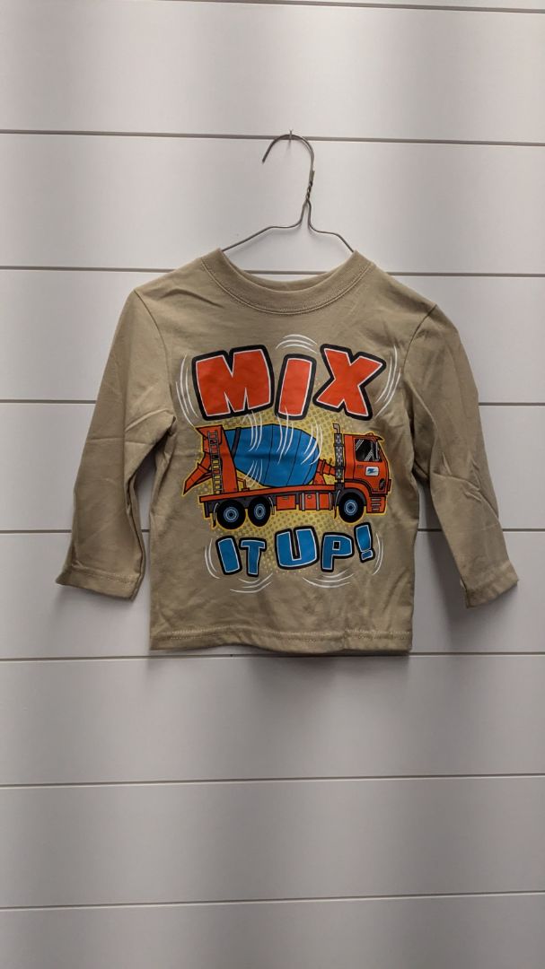 Garanimals Cement Truck Long Sleeve - 2t