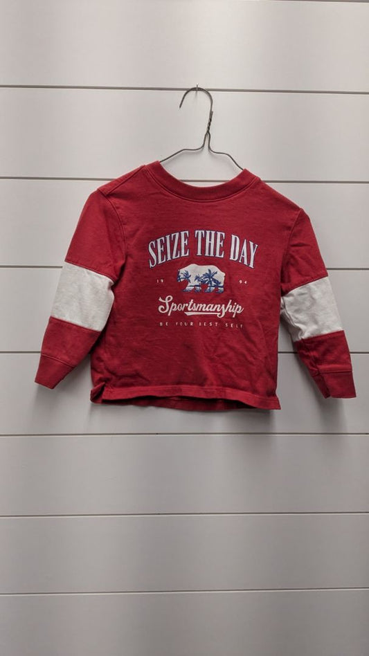 Old Navy "Seize the Day" Long Sleeve - 24mo