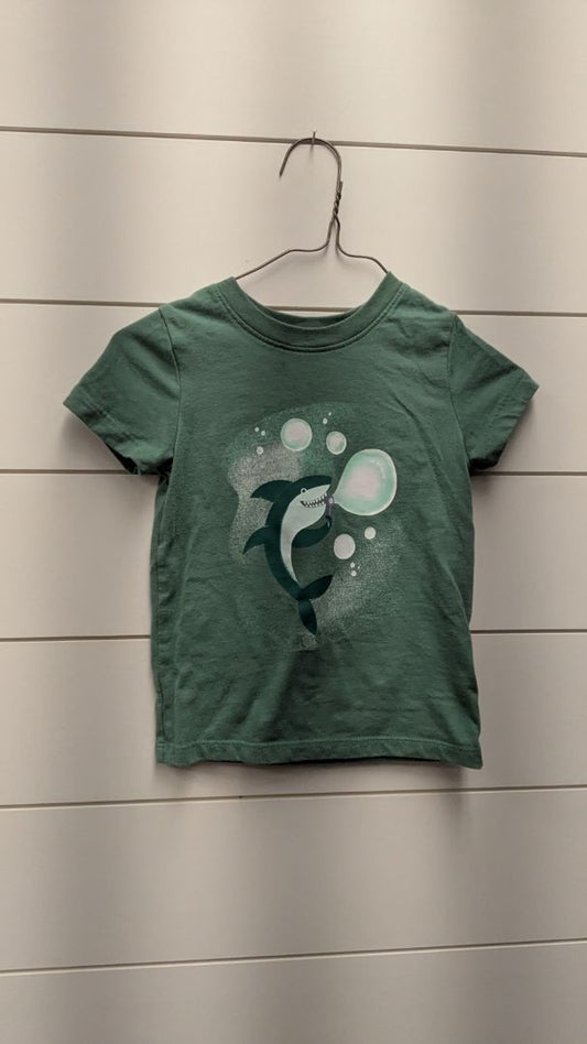 Cat & Jack Shark Short Sleeve - 18mo