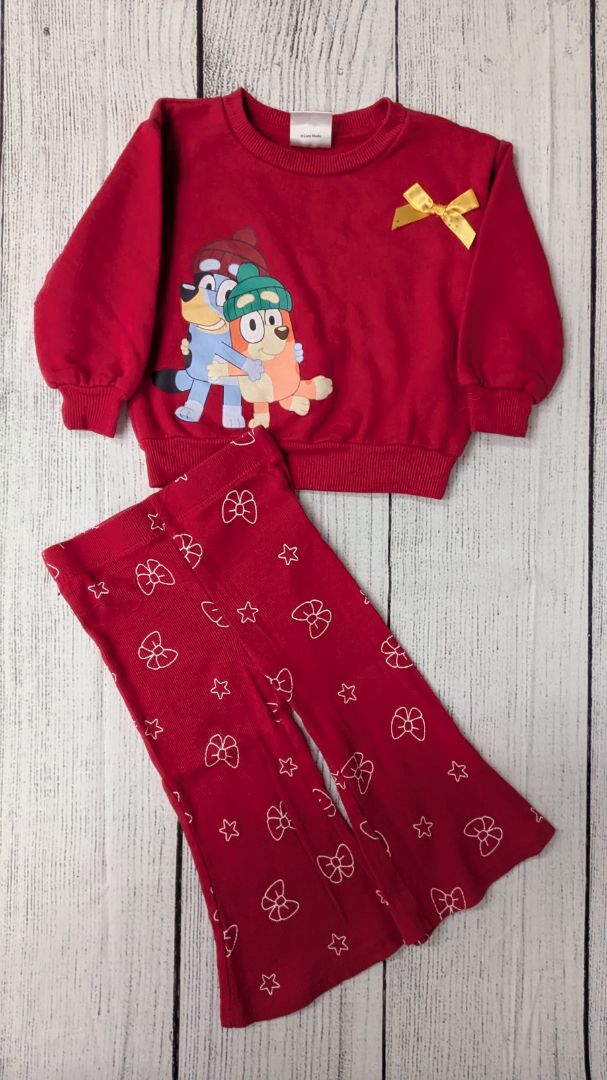Bluey Christmas Outfit - 18mo