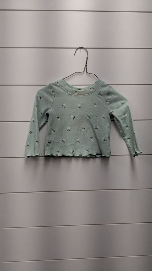 Cat & Jack Floral Long Sleeve - 12mo