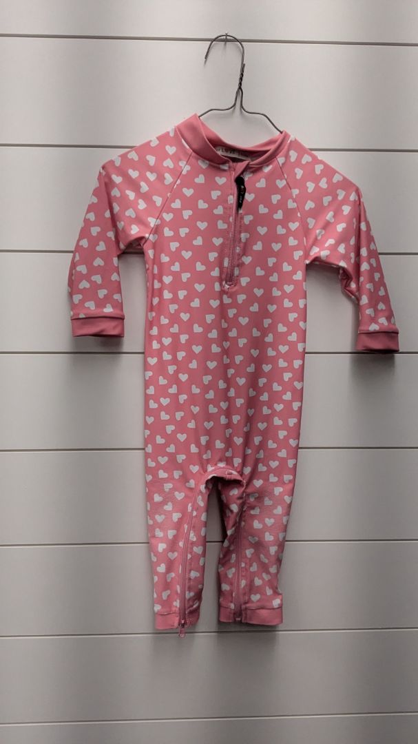 For Love Heart Swimsuit - 18mo