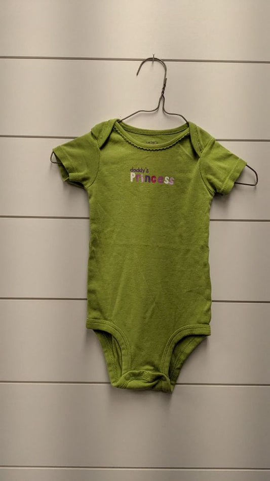 Carters "Daddy's Princess" Short Sleeve - 9mo