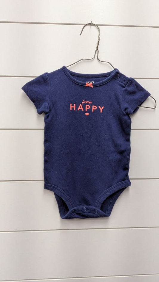 Carters "Happy" Short Sleeve - 9mo
