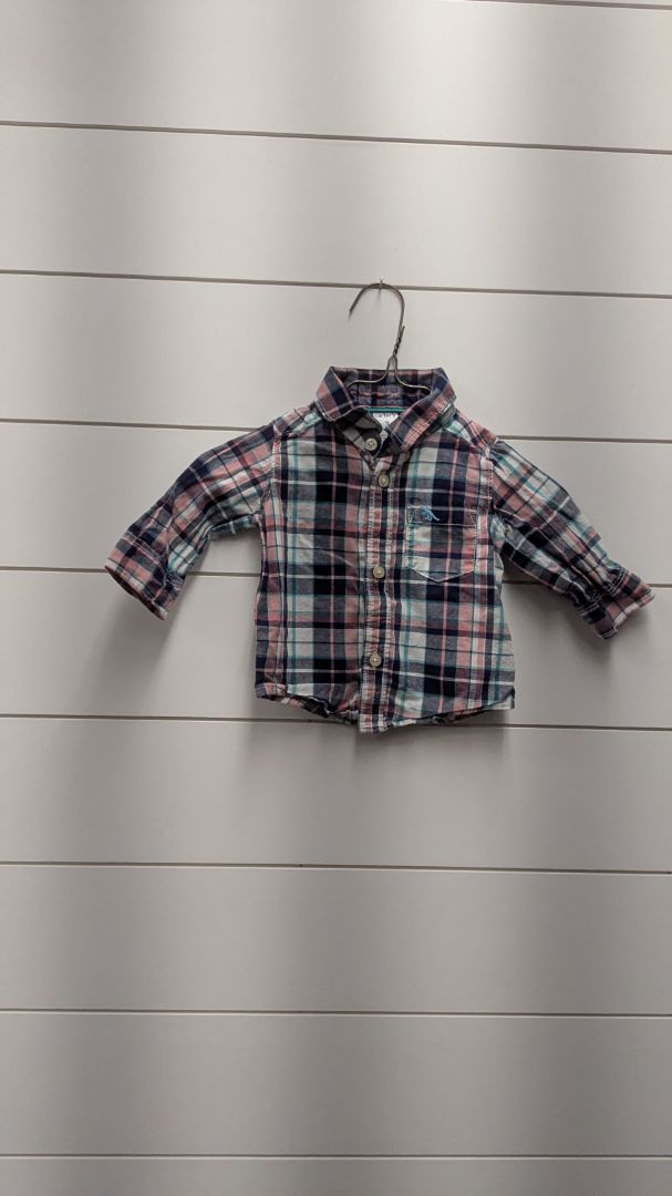 Carters Long Sleeve Flannel - 3mo