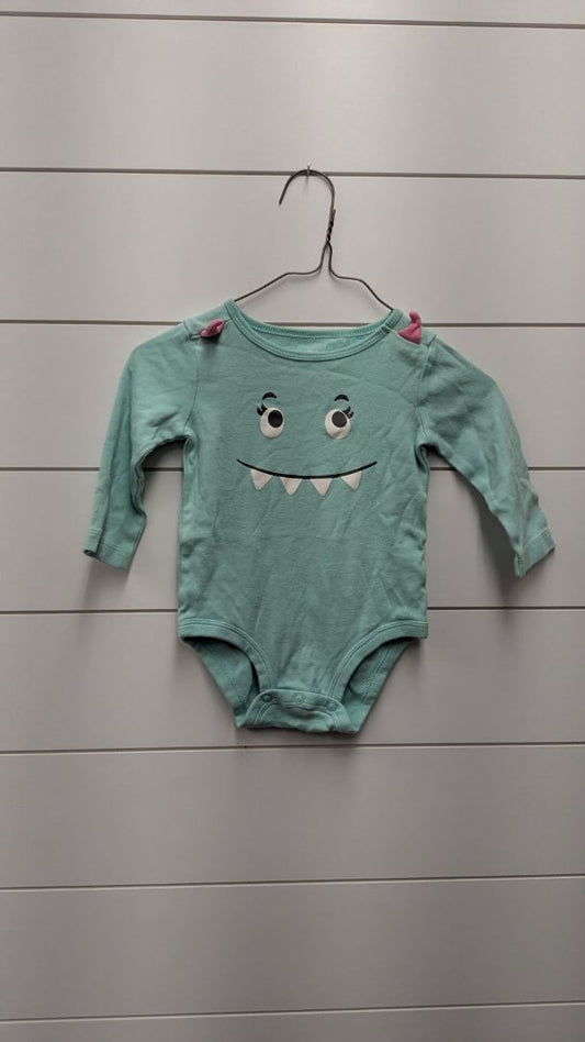 Carters Monster Long Sleeve - 9mo
