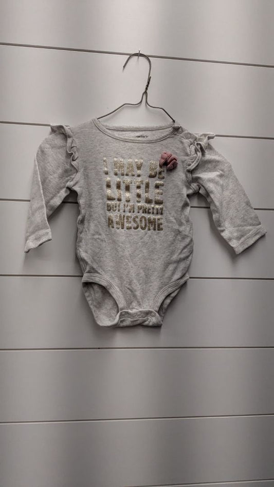Carters "Awesome" Long Sleeve - 9mo