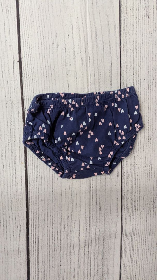 Carters Heart Diaper Cover - 9mo