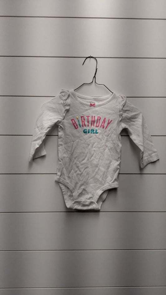 Carters Birthday Long Sleeve - 12mo