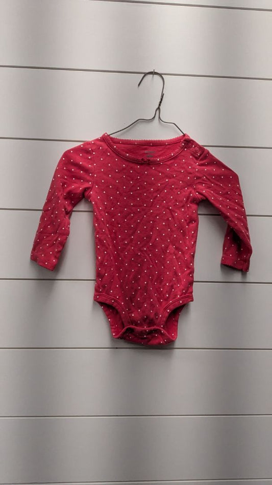 Carters Polka Dot Long Sleeve - 12mo