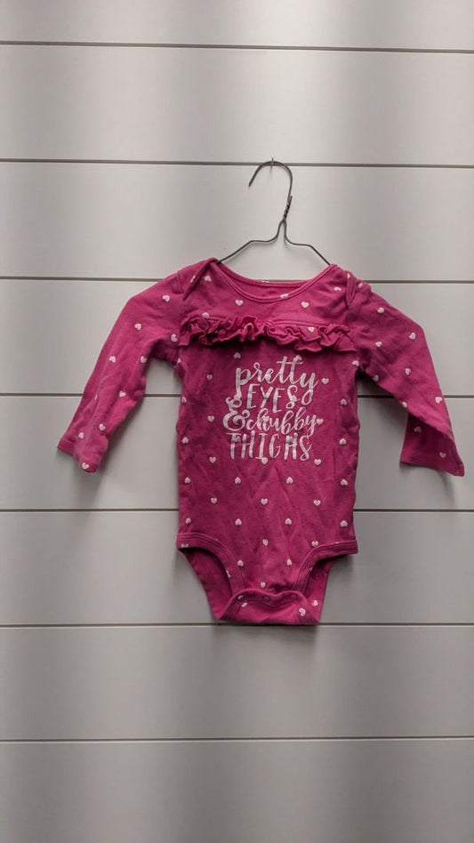Carters Heart Long Sleeve - 12mo
