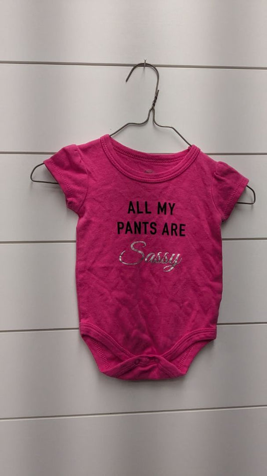 Little Treasure Sassy Pants Short Sleeve - 6mo