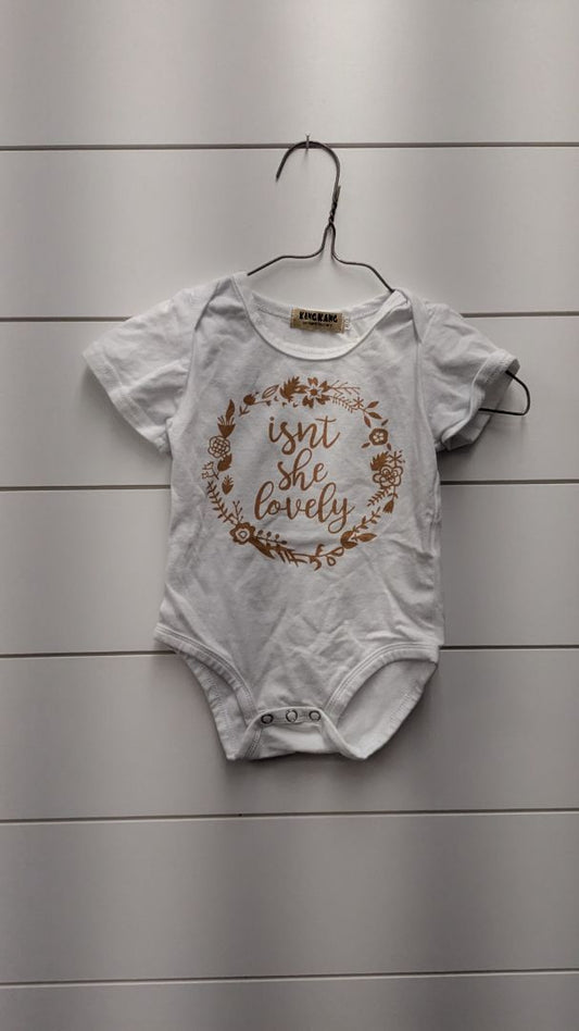 Kang Kang "Isn't She Lovely" Short Sleeve - 6mo