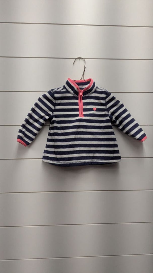 Oshkosh Fleece Half-Zip Sweater - 6mo