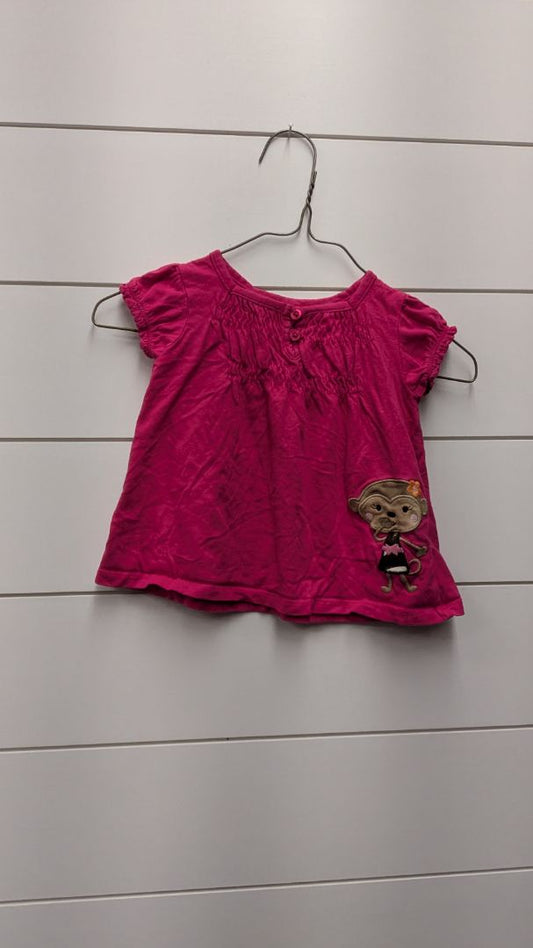 Carters Monkey Short Sleeve - 6mo