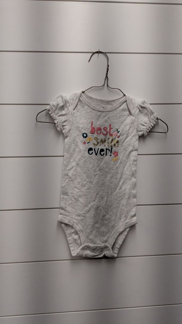 Carters "Best Smile Ever" Short Sleeve - 6mo