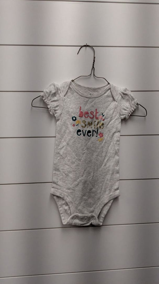 Carters "Best Smile Ever" Short Sleeve - 6mo