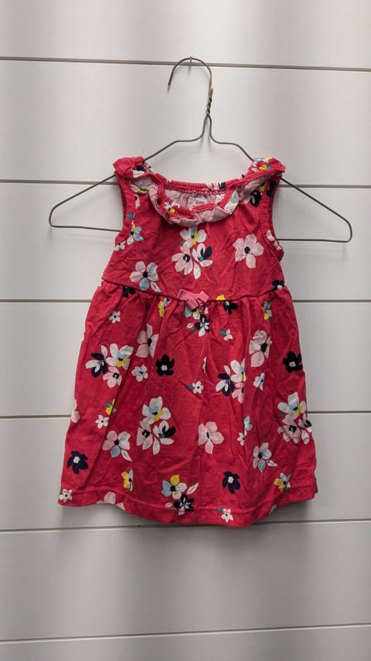 Carters Floral Tank Top Dress - 6mo