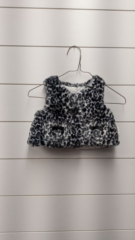 Calvin Klein Cheetah Print Vest - 6mo