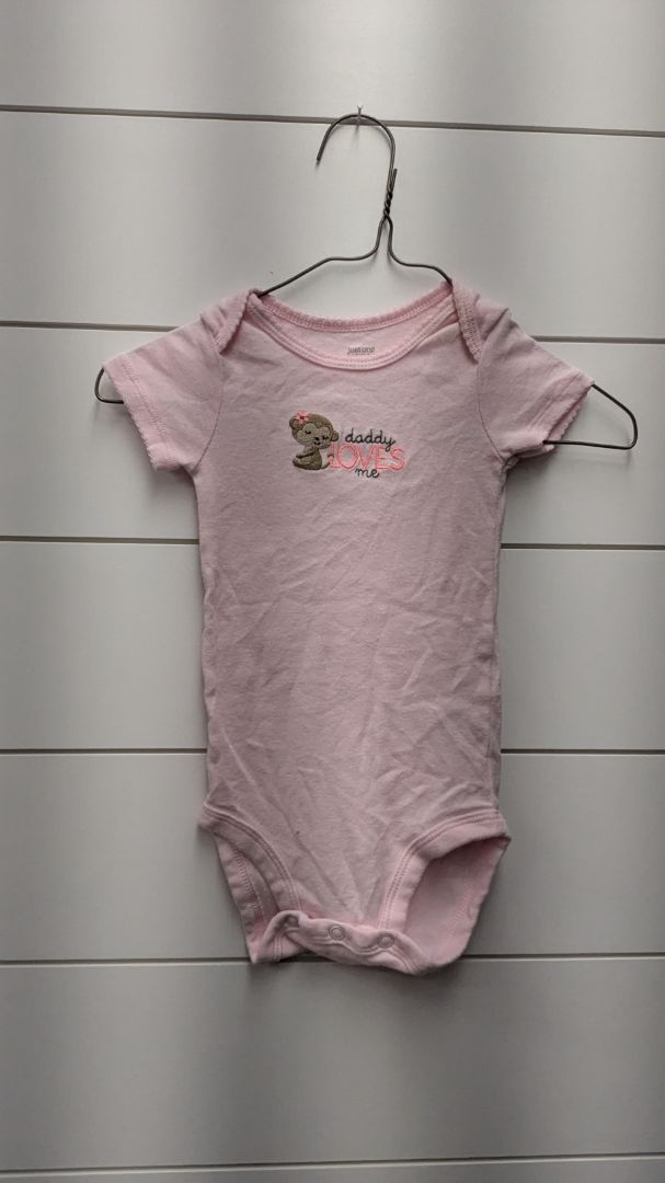 Carters "Daddy Loves Me" Short Sleeve - 6mo