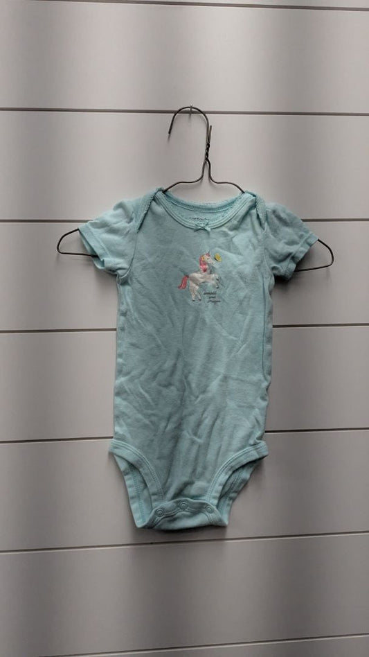 Carters Unicorn Short Sleeve - 6mo
