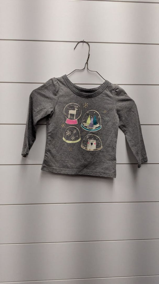 Circo Snowglobe Long Sleeve - 12mo