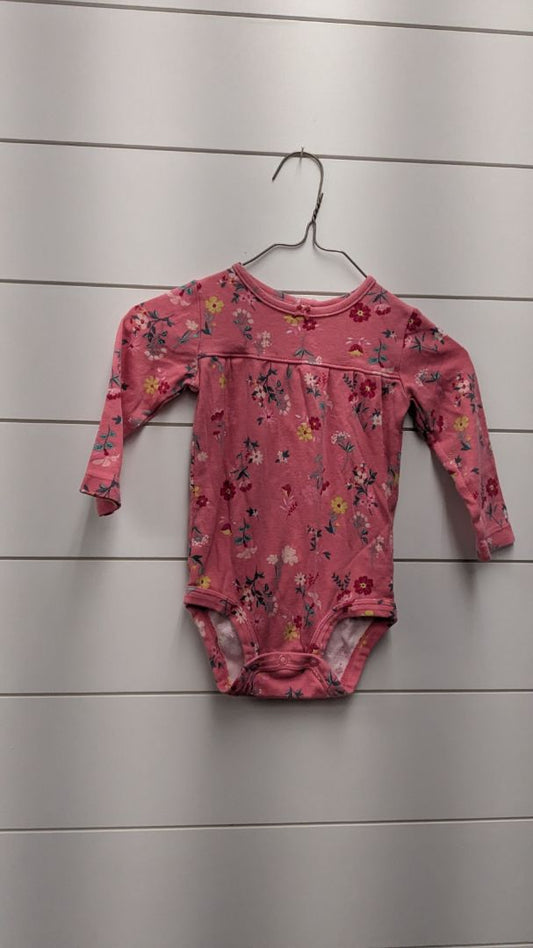 Carters Floral Long Sleeve - 12mo