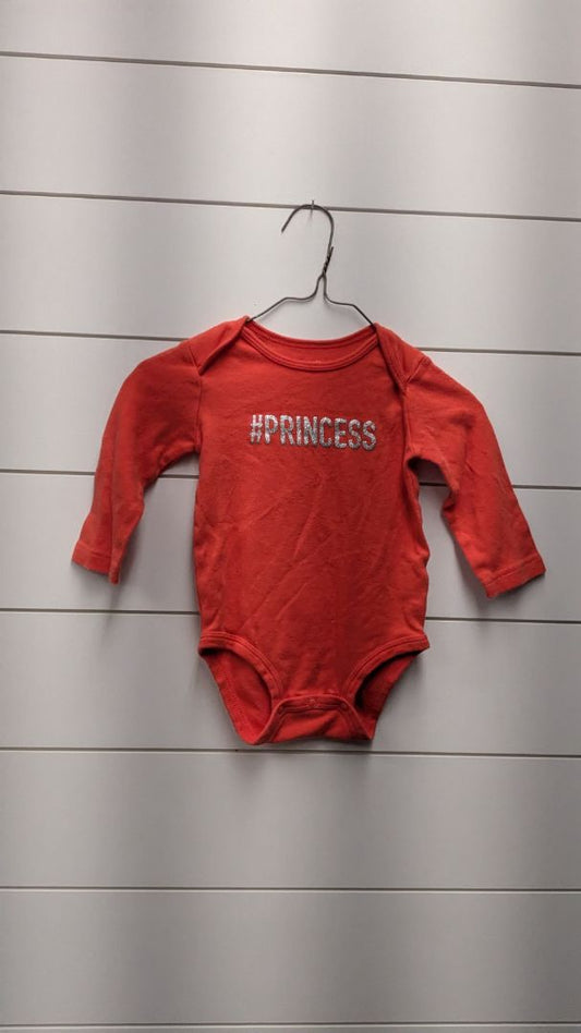 Carters Princess Long Sleeve - 12mo