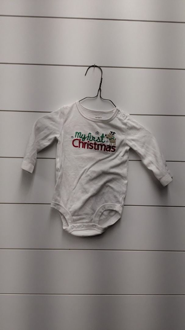 Carters Christmas Long Sleeve - 6mo