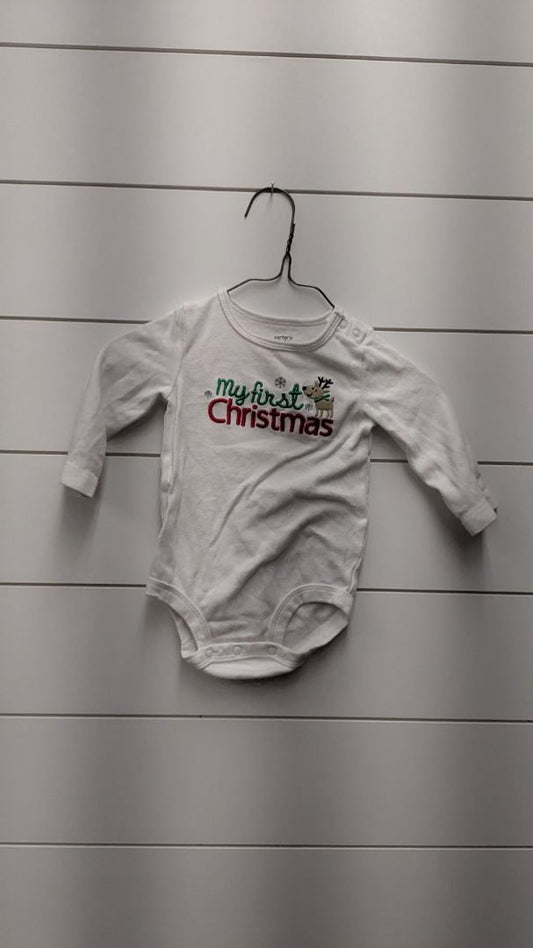 Carters Christmas Long Sleeve - 6mo