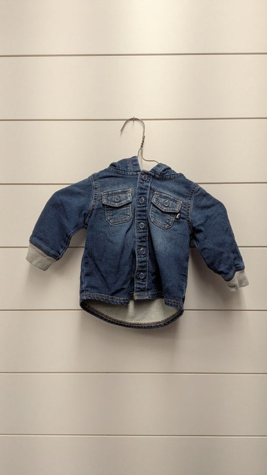 Button-Up Jean Jacket - 6mo