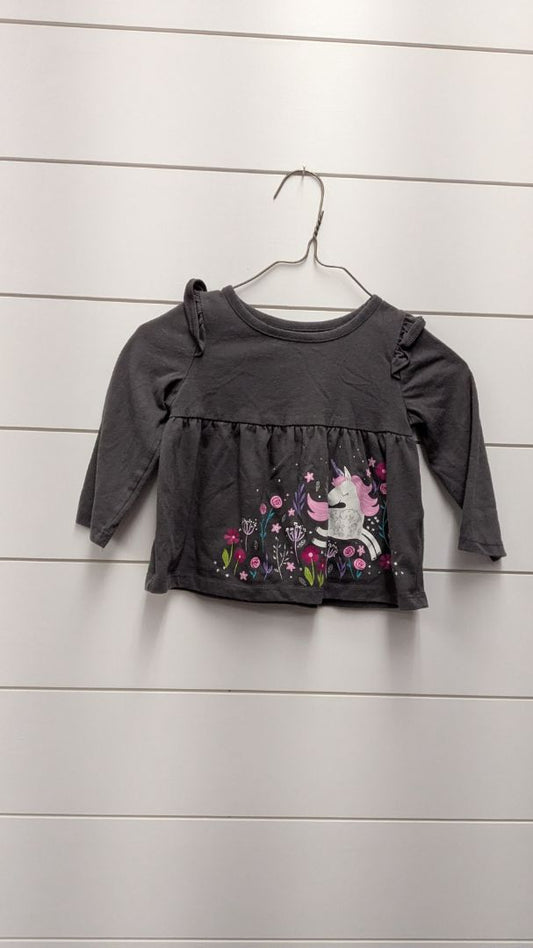 Jumping Beans Unicorn Long Sleeve - 12mo