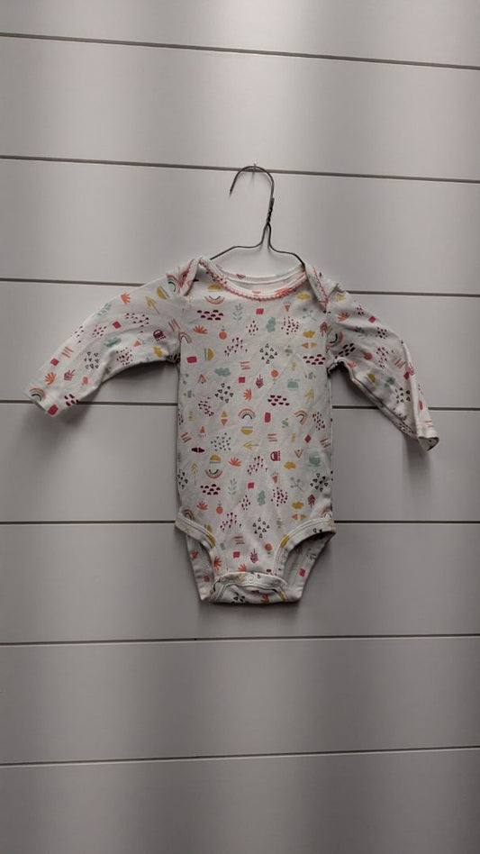 Carters Rainbow Long Sleeve - 6mo