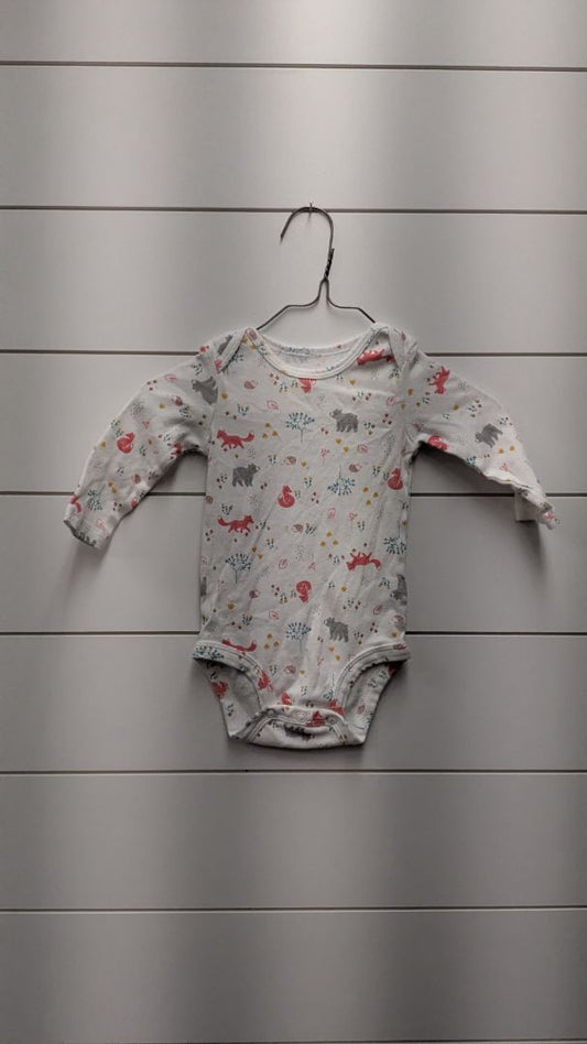 Carters Animal Long Sleeve - 6mo