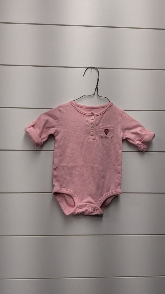 Carters Flower Quarter Sleeve - 6mo
