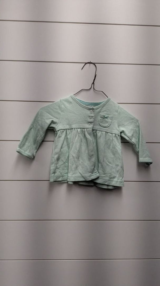 Carters Button-Up Long Sleeve - 6mo