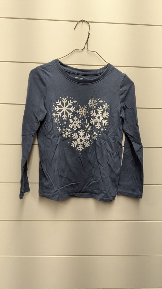 Jumping Beans Snowflake Long Sleeve - 5t